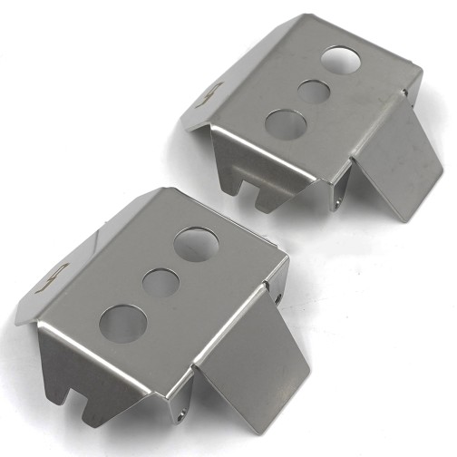 Yeah Racing Stahl Front & Rear Differential Protector für Axial SCX6