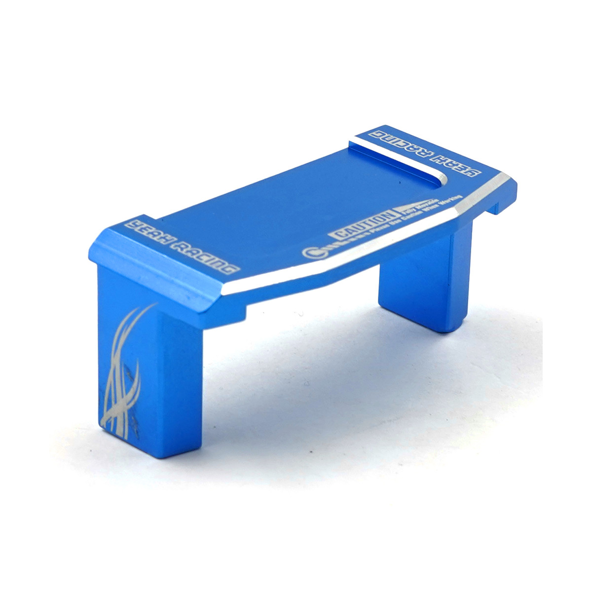 Yeah Racing Alu Servo Mount für Tamiya TT-02 Blau