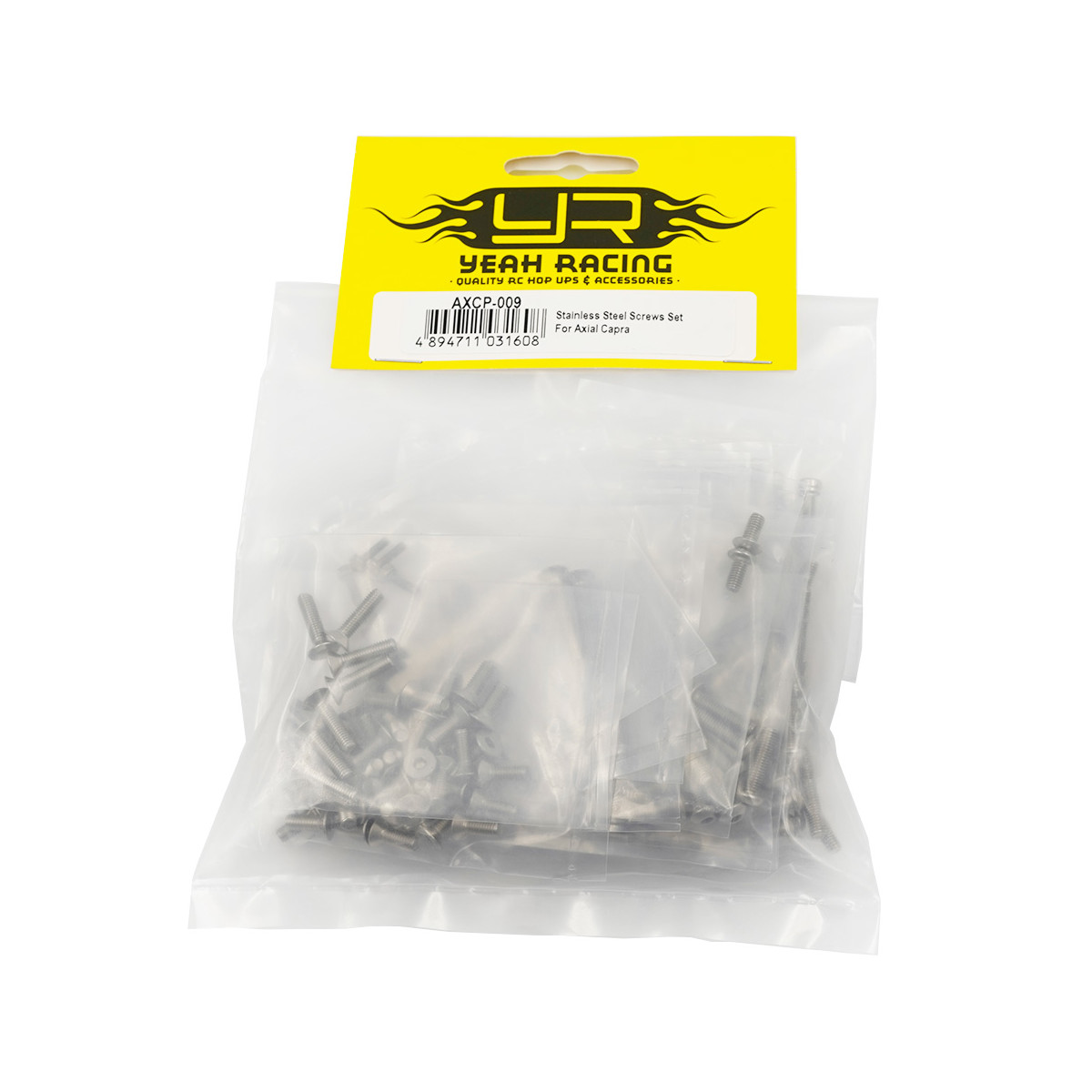 Yeah Racing Edelstahl Schrauben-Set für Axial Capra
