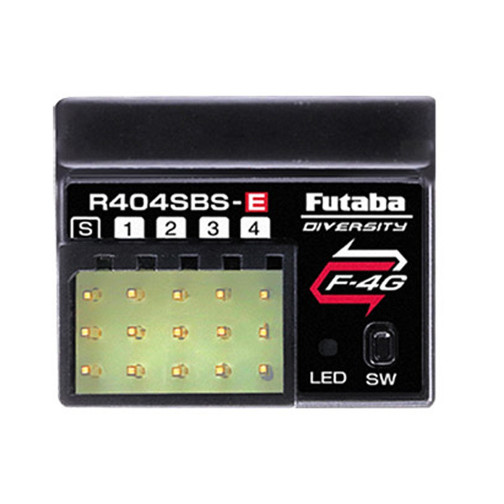【セール】Futaba R404SBS Futaba R404SBS F-4G T-FHSS 4-Channel 2.4Ghz Telemetry
