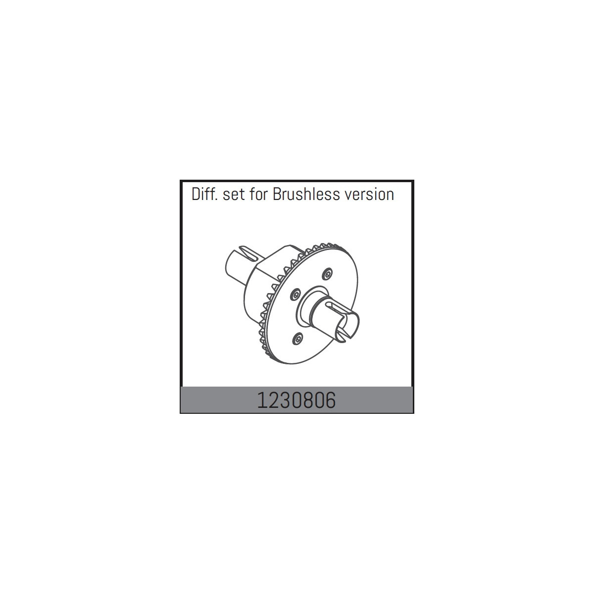 Absima Differential front/rear BL-Version