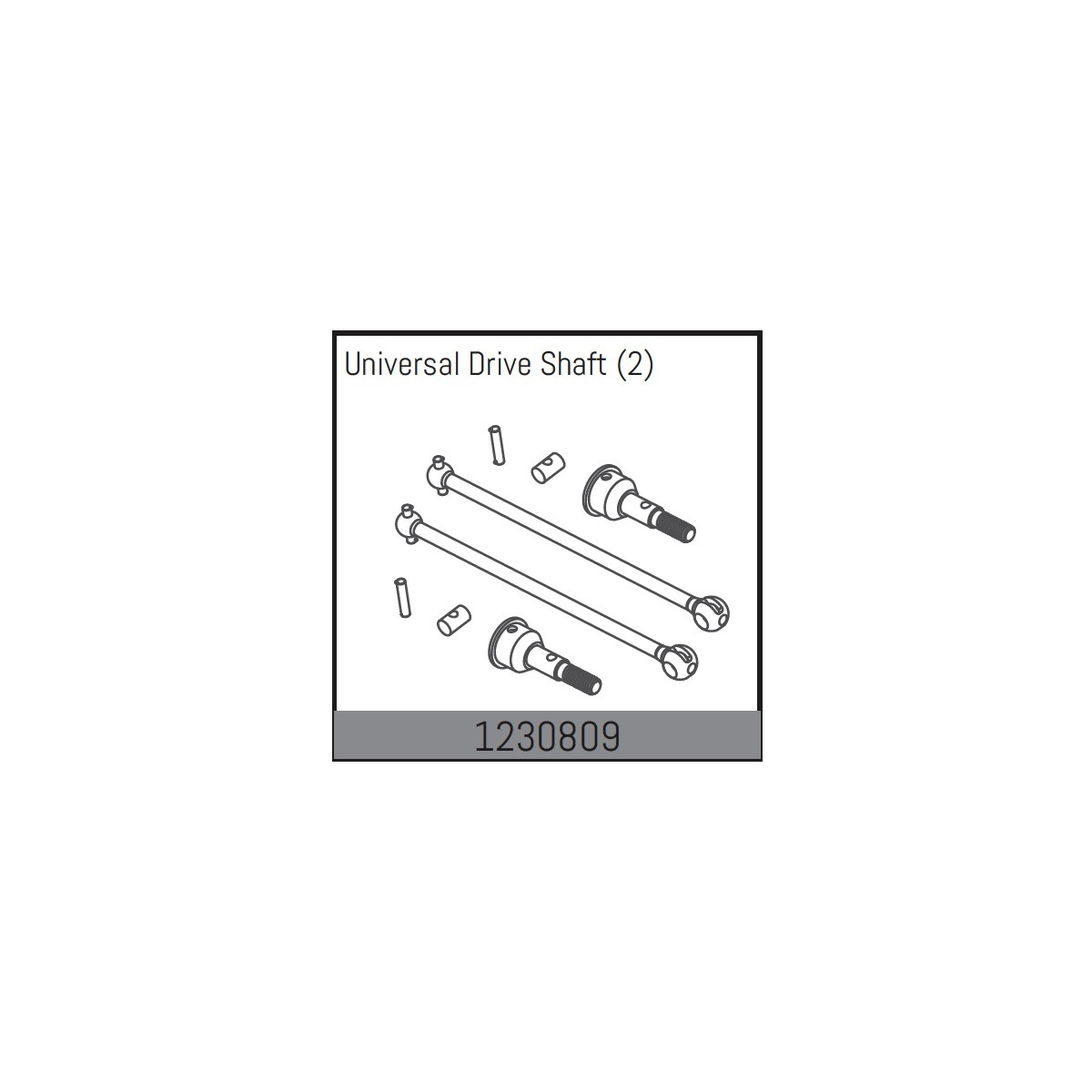 Absima Front CVD Shaft (2 St.)