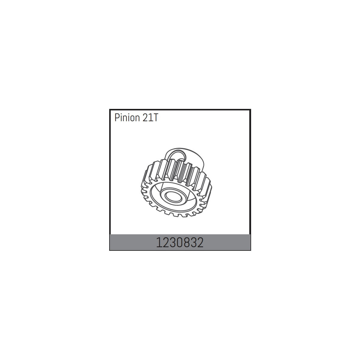 Absima Motor Pinion 21T