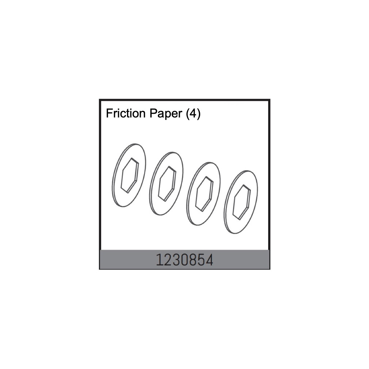 Absima Paper Slipper Gasket (4)