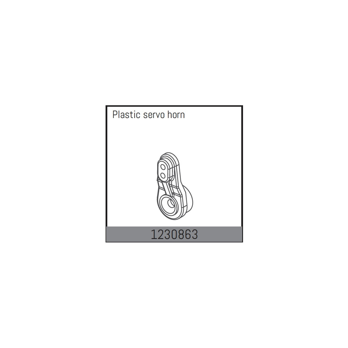Absima Plastic Servo Arm