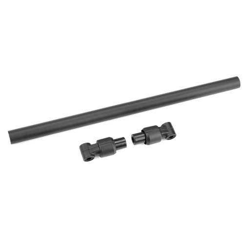 Team Corally - Chassis Tube - Front - 197.5mm - Aluminum - Black - 1 Set
