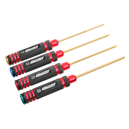 Team Corally Pro Nut Hex Tool Set 1.5 / 2.0 / 2.5 / 3.0 mm (4)
