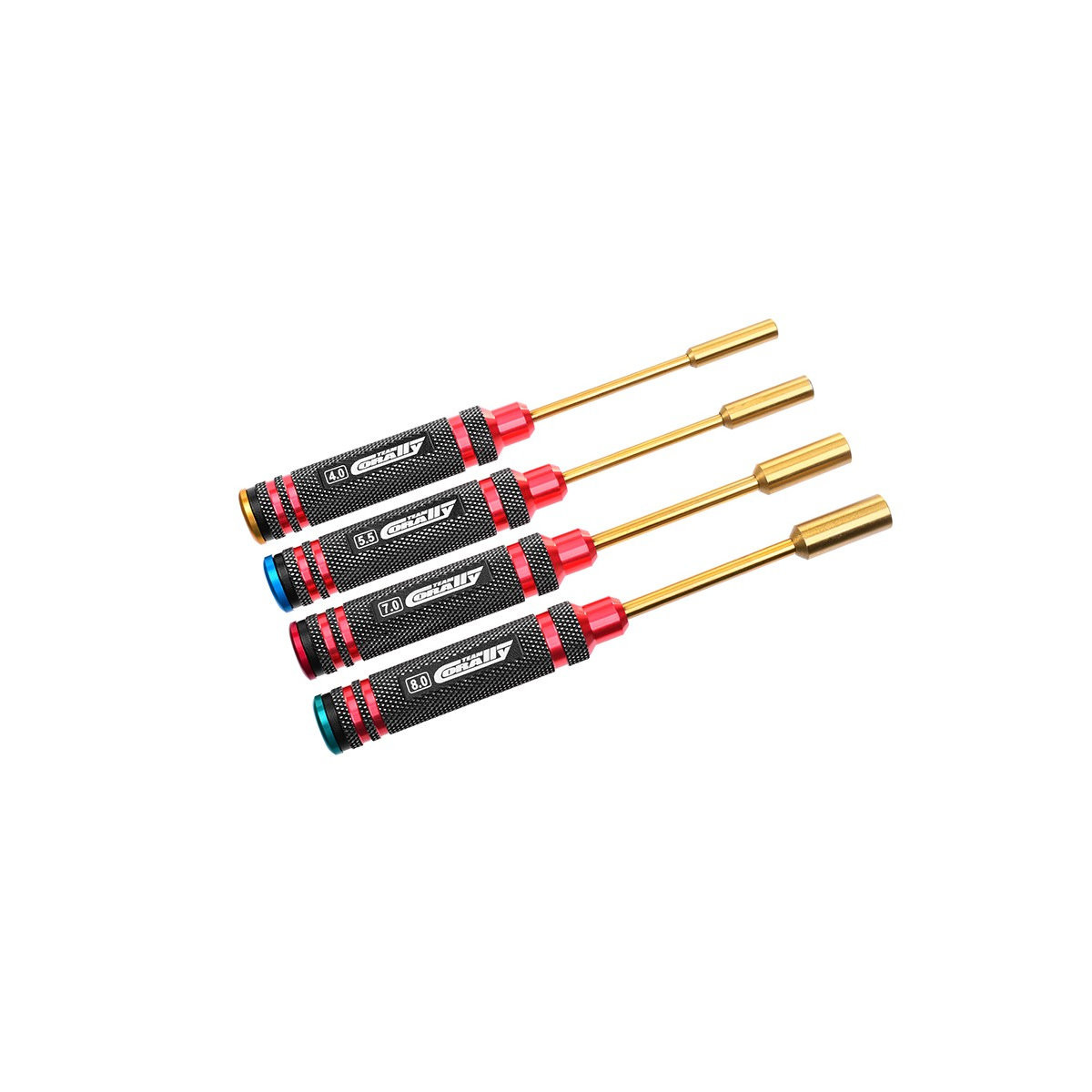 Team Corally Pro Nut Driver Set 4.0/5.5/7.0/8.0 mm (4)