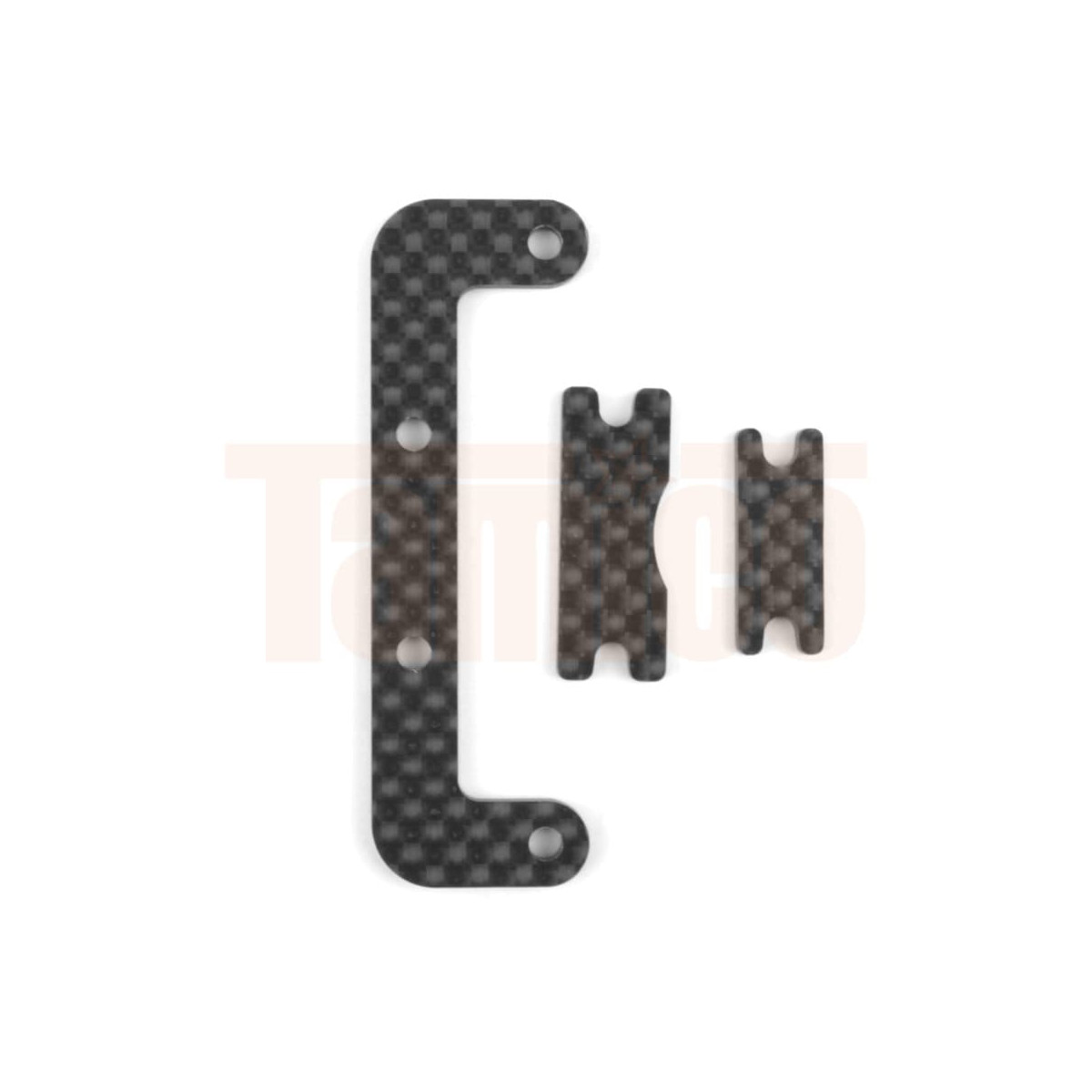 Tamiya 19803369 Carbon Akkuhalter für TA02 Carbon...