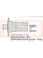 Tamiya #19808059 F Diff. Joint L & R for 58370
