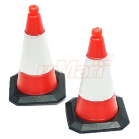 Yeah Racing Traffic Cones (4) 70mm Crawler Accessories 1:10