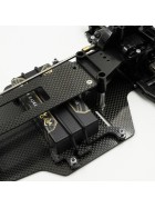 Xtra Speed Carbon Shorty Battery Holder für Tamiya Top Force
