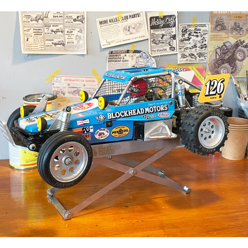 Blockhead Motors Stainless RC Car Stand