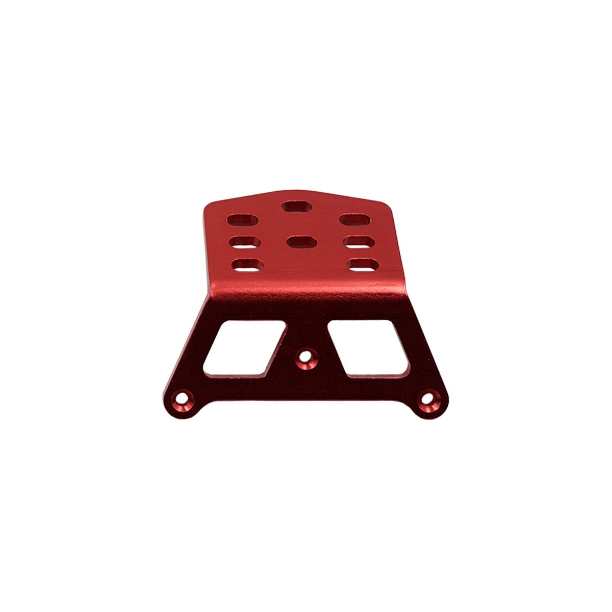 Xtra Speed Alu Stoßfänger rot für Tamiya...
