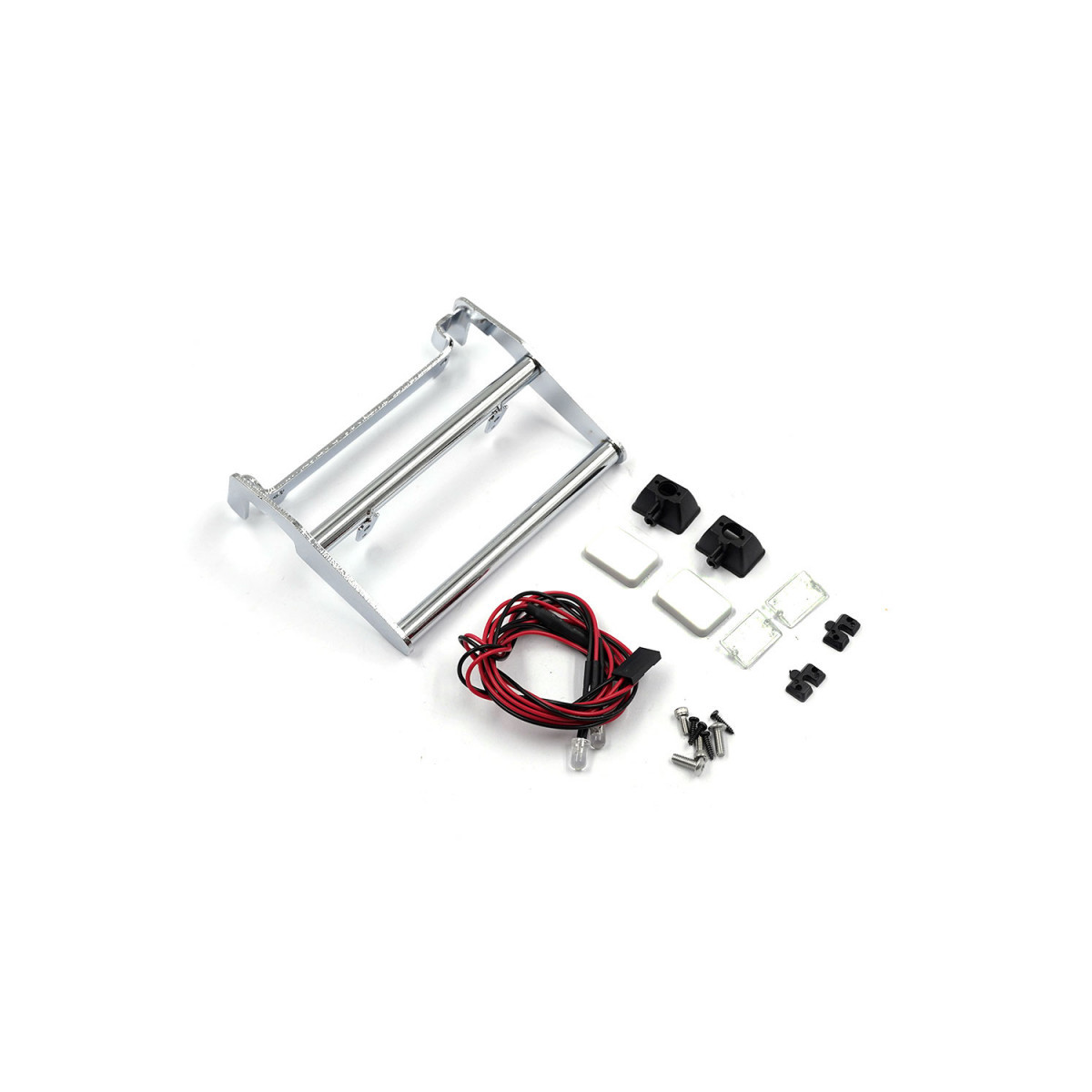 Xtra Speed Metal Front Bumper mit LED für Traxxas...