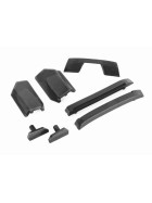 Traxxas 9510 Body reinforcement set, black/ skid pads (roof) (fits #9511 body)