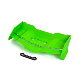 Traxxas 9517G Wing/ wing washer (green)/ 4x12mm FCS (2)