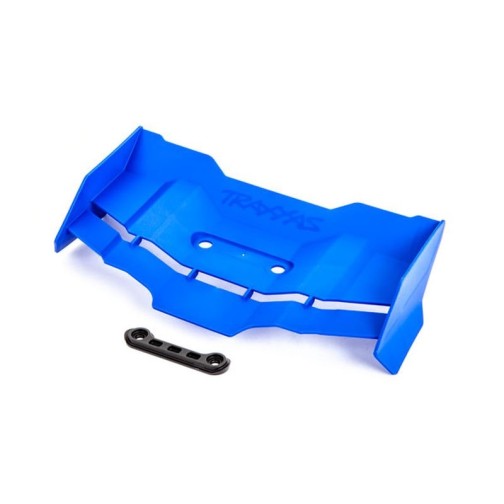 Traxxas 9517X Wing/ wing washer (blue)/ 4x12mm FCS (2)