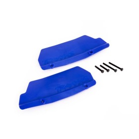 Traxxas 9519X Mud guards, rear, blue (left and right)/...
