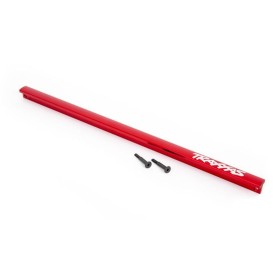 Traxxas 9523R Chassis Brace (T-Bar) 6061-T6 Alu rot +...
