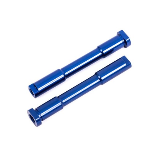 Traxxas 9525 Bellcrank posts, steering (aluminum, blue-anodized)