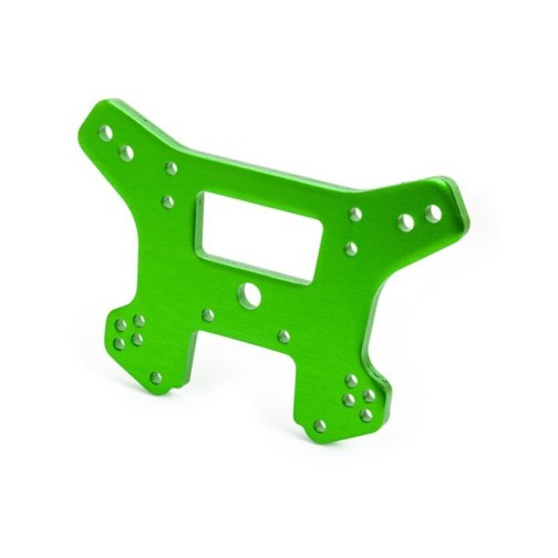 Traxxas 9539G Shock tower, front, 6061-T6 aluminum (green-anodized)