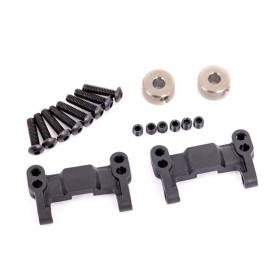 Traxxas 9597 Mounts, sway bar/ collars (front and rear)