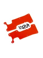 Traxxas 9634R Suspension arm covers, red, rear (left and right)/ 2.5x8 CCS (12)
