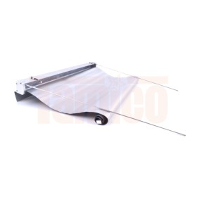 HRC Metal Roof Side Tent silver 1:10 Crawler Accessories