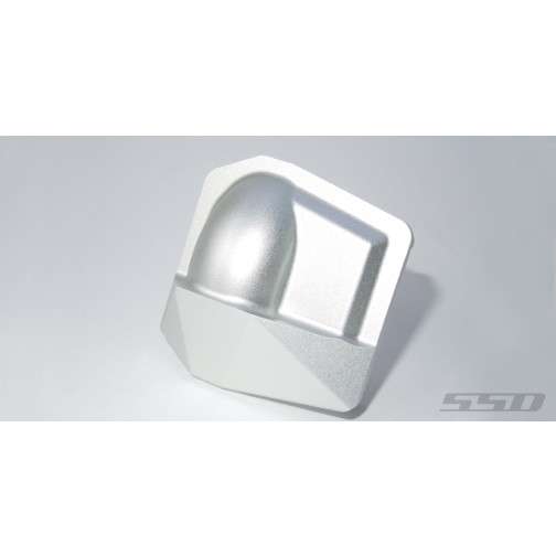 SSD HD Aluminum Diff Cover for SCX6 (Silver)