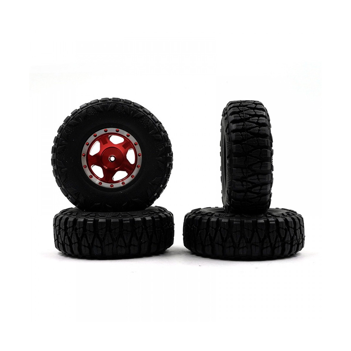 Yeah Racing Komplettrad auf 5 Spoke Beadlock Alu Felge...