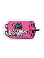 Blockhead Motors Aufkleber/Decals Motor Pink