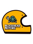 Blockhead Motors Aufkleber/Decals Helmet (On-Road) Gelb