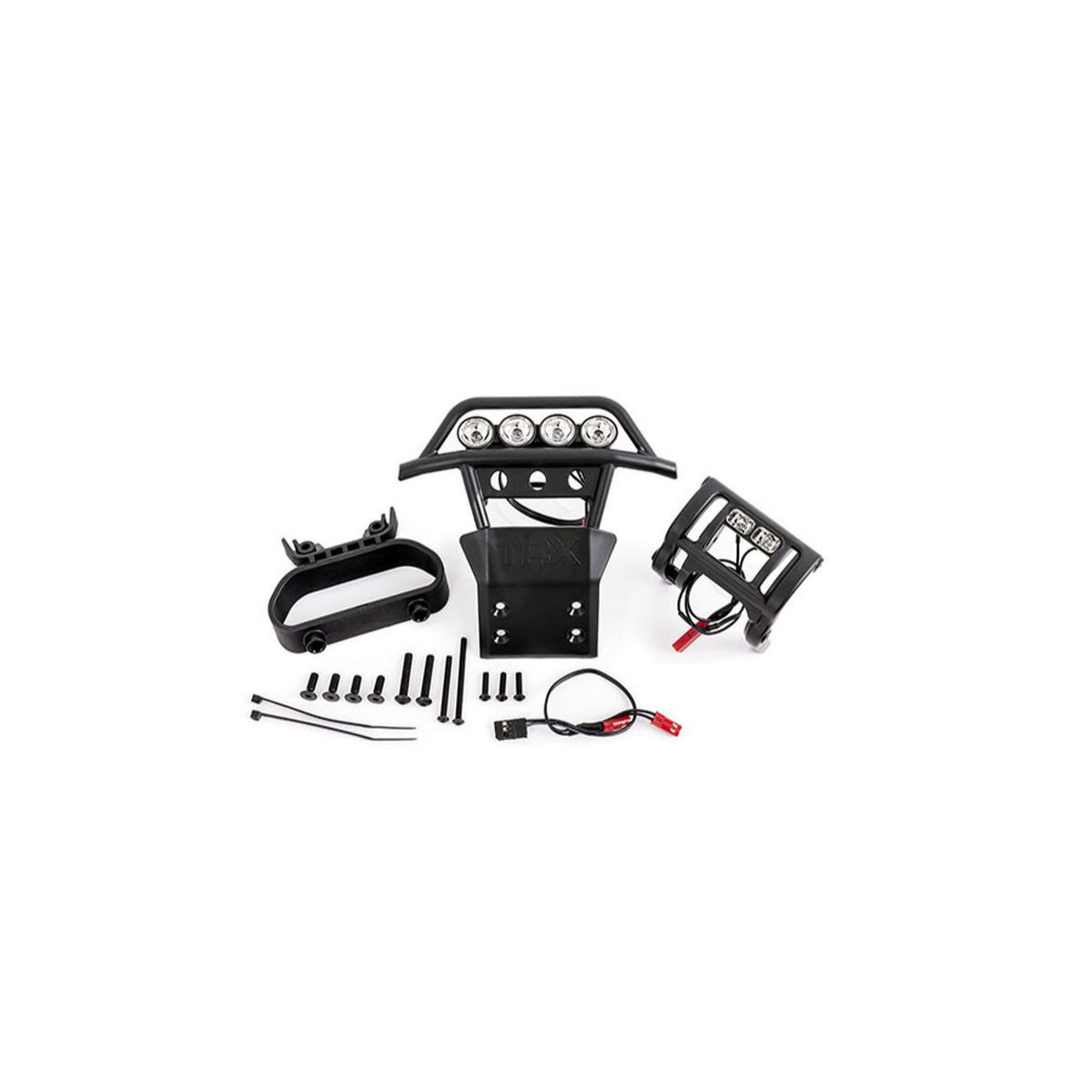 Traxxas 3694 LED Licht-Set komplett (mit Bumper v/h + BEC...