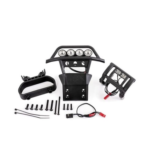Traxxas 3694 LED light set, complete (includes front and rear bumpers with LED lights & BEC Y-harness) (fits 2WD Stampede)