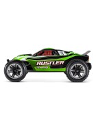 TRAXXAS Rustler grün  RTR mit Akku +LED-Licht
