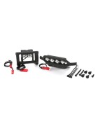 Traxxas 3794 LED light set, complete (includes front and rear bumpers with LED light bar, rear LED harness, & BEC Y-harness) (fits 2WD Rustler or Bandit)