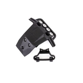 Traxxas 6736X Bumper, front/ bumper support (fits 4WD...