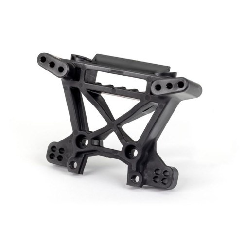Traxxas 9038 Shock tower, front, extreme heavy duty, black (for use with #9080 upgrade kit)