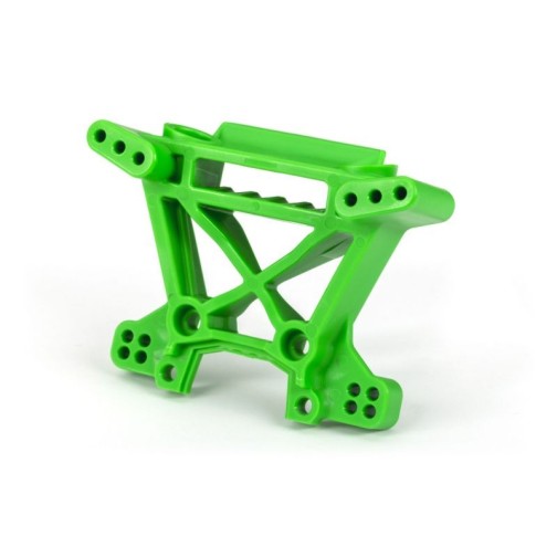 Traxxas 9038G Shock tower, front, extreme heavy duty, green (for use with #9080 upgrade kit)