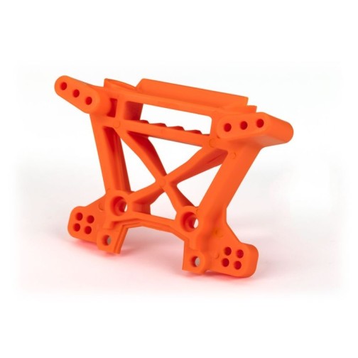 Traxxas 9038T Shock tower, front, extreme heavy duty, orange (for use with #9080 upgrade kit)