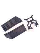 Axial AXI231049 Chassis Side Plates & Rear Brace: SCX10 III BC