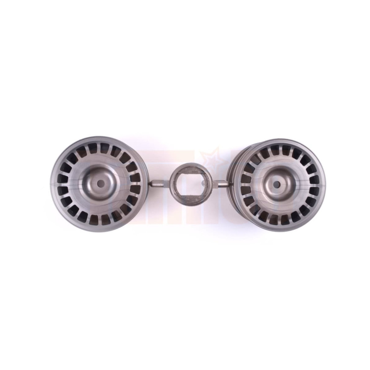 Tamiya 10110041 Felge Opel Calibra Cliff 26mm (2) Grau