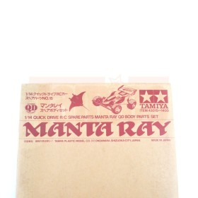 Tamiya Karosserie-Satz Manta Ray QD ohne Sticker