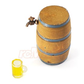 Xtra Speed Scale Wooden Beer Barrel with Jug Crawler...
