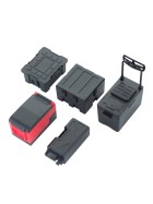 Xtra Speed Cooler Box, Canister and Boxes Scale Crawler Accessories 1/10 black (5)