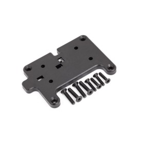 Traxxas 8844X Mounting plate, winch/ 3x15mm CCS (4)/...