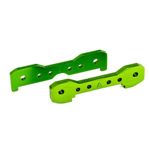 Traxxas 9527G Tie-Bars vorn 6061-T6 Alu grün eloxiert