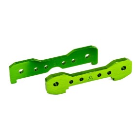 Traxxas 9527G Tie-Bars vorn 6061-T6 Alu grün eloxiert