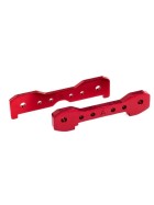 Traxxas 9527R Tie bars, front, 6061-T6 aluminum (red-anodized)